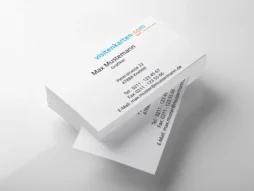visitenkarte zentriert