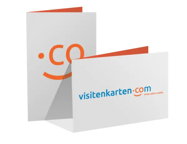 Klappvisitenkarten umwelt und natur