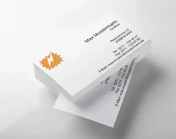 Visitenkarten Symbol Elektriker