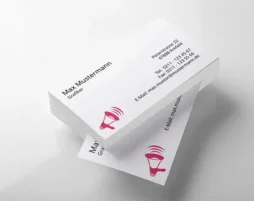 Visitenkarten Symbol Megaphone